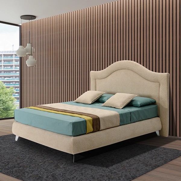 letto verona stile moderno in tessuto comodo gruppo maiorflex